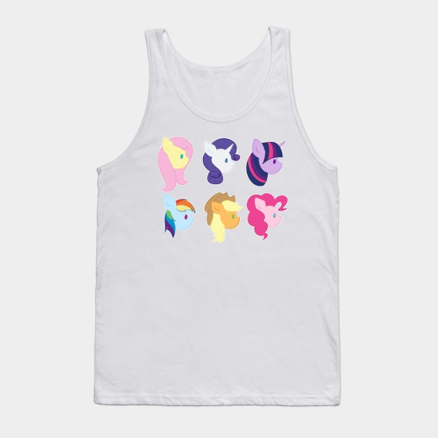 Friendship Icons Tank Top by Aleina928